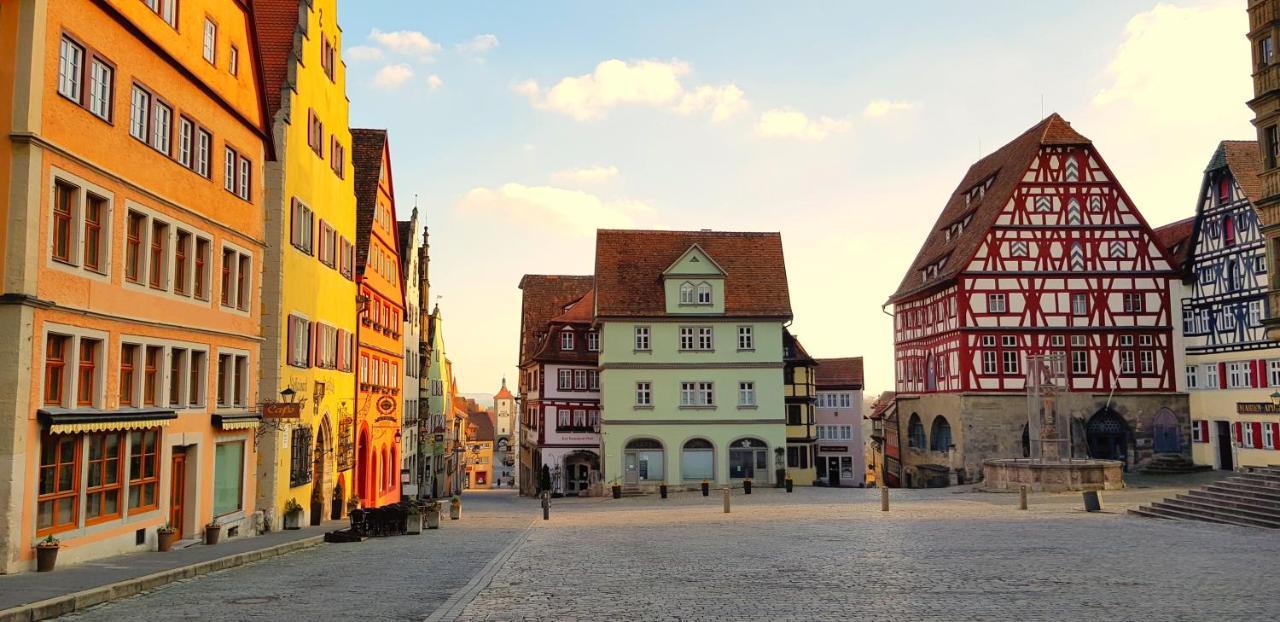 Boutiquehotel Goldene Rose - Self-Check-In Rothenburg ob der Tauber Kültér fotó